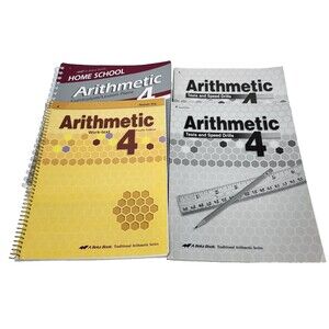 Abeka Arithmetic 4 (4th Edition) Tests and Speed Drills Teacher Answer Key Math
